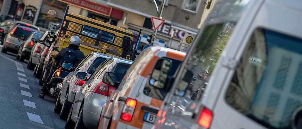 Die höchste Feinstaubbelastung in Berlin herrscht in der Neuköllner Silbersteinstraße.