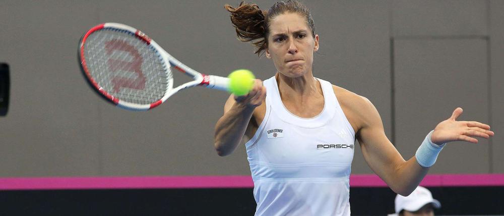 Gewann 6:1, 7:6 (9:7) gegen Samantha Stosur: Andrea Petkovic.