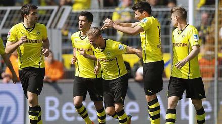 Traf zum Dortmunder 1:0: Oliver Kirch (m.).