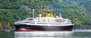 Schiff mit Geschichte. Die heutige „Azores“ wurde 1948 als „Stockholm“ in Dienst gestellt und trug seitdem viele Namen. 