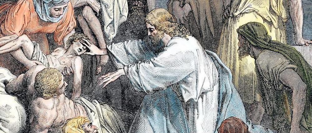 Lahme und Kranke hat Jesus der Bibel zufolge häufig geheilt. 