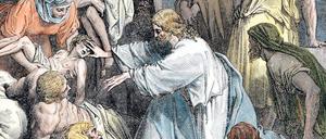 Lahme und Kranke hat Jesus der Bibel zufolge häufig geheilt.