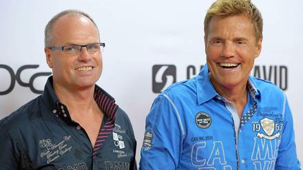 Der Entertainer Dieter Bohlen in Shirts von Camp David (hier ein Bild von 2012): Das machte die Firma Clinton von Thomas Finkbeiner und seinen Brüdern noch bekannter.
