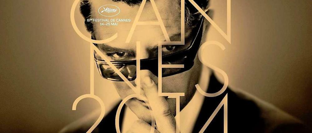 Das Plakat der Internationalen Filmfestspiele in Cannes, die dieses Jahr vom 14. bis 25. Mai stattfinden.