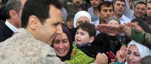 Wird er bald für eine weitere siebenjährige Amtszeit gewählt? Syriens Präsident Baschar al-Assad