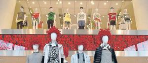 Das Uniqlo-Kaufhaus am Tauentzien eröffnete Anfang des Monats. 