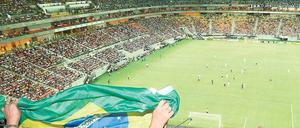 Überreif. „Früchtekorb“ nennen sie stolz ihr neues Stadion. Wenn es bloß nicht so teuer wäre… Foto: Dida Sampaio/p-a