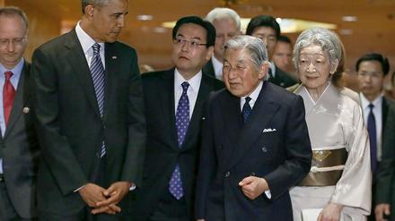 Obama in Tokio.