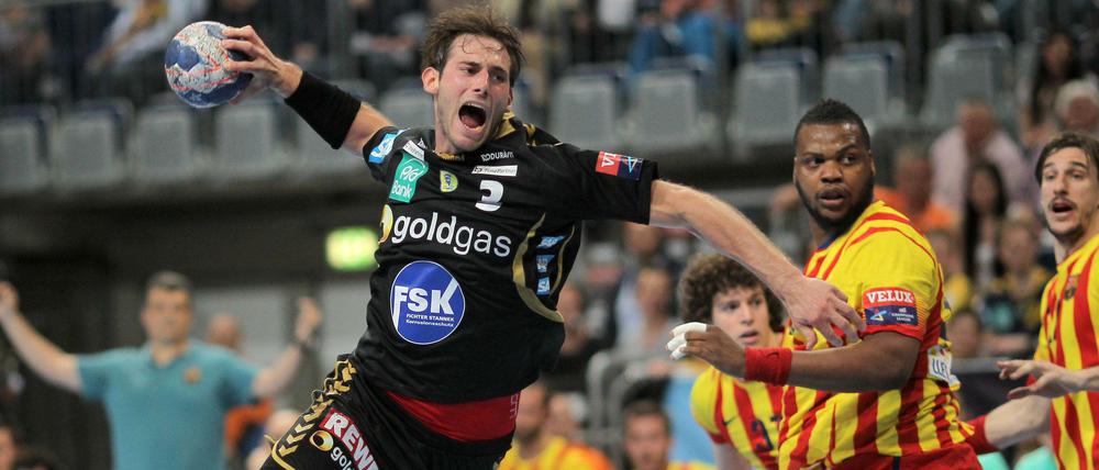Anflug auf einen Titel. Die Rhein-Neckar Löwen (Szene mit Uwe Gensheimer aus dem Spiel gegen Barcelona) spielen eine überragende Saison. In der Bundesliga können die Mannheimer aus eigener Kraft Meister werden, in der Champions League haben sie gute Chancen auf den Halbfinal-Einzug. 