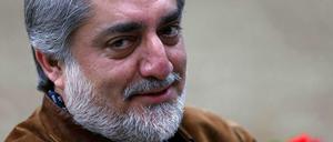 Abdullah Abdullah hat die erste Wahlrunde gewonnen.
