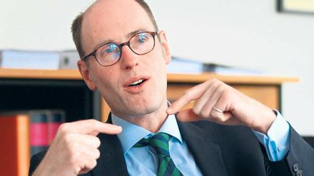 „Man muss zuhören.“ Der Germanist Peter-André Alt versteht sich als Moderator. Studierende halten ihn für einen Diktator.