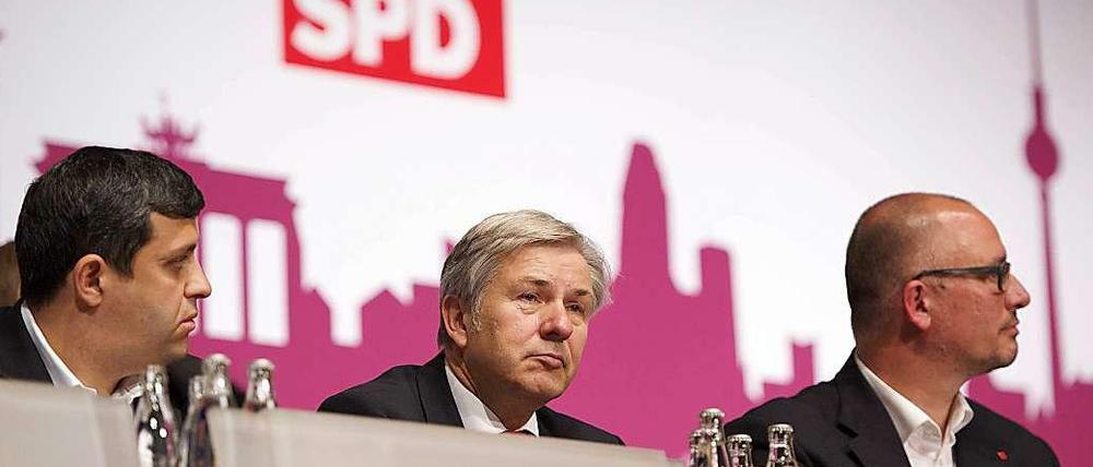 Zerstritten: Die Berliner SPD.