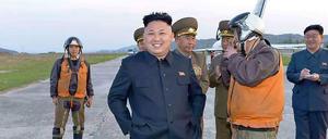 Nordkoreas Diktator Kim Jong Un hat schon vor einem Jahr einen Atomtest durchführen lassen.