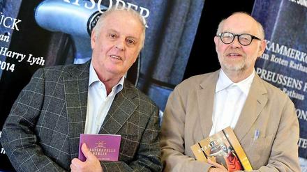 Daniel Barenboim (links) und Jürgen Flimm bei der Präsentation der Saison 2014/15