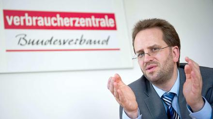 Neu im Amt: Der Chef des Verbraucherzentrale Bundesverbands (VZBV) Klaus Müller.