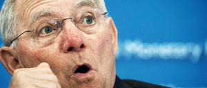 Bundesfinanzminister Wolfgang Schäuble.