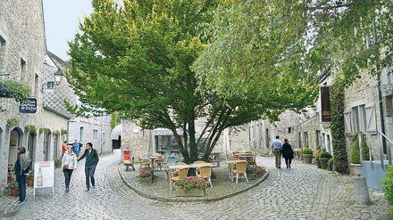 Klein, aber fein. Durbuy in der Wallonie ist mit etwa 11 000 Einwohnern nicht nur die kleinste Stadt Belgiens, sondern auch eine der schönsten.