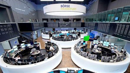Börse in Frankfurt.