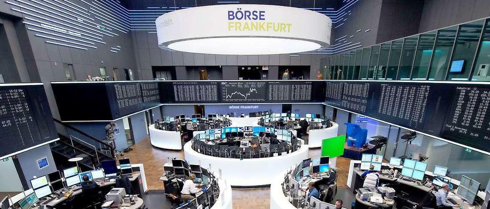 Börse in Frankfurt.