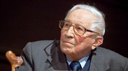 Der polnische Dichter Tadeusz Rozewicz.