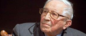 Der polnische Dichter Tadeusz Rozewicz.