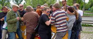 Tipps für Einsteiger: Demotraining am Sonntag am Mariannenplatz. 