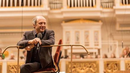 Musikvermittler. Iván Fischer, Chefdirigent des Konzerthausorchesters.