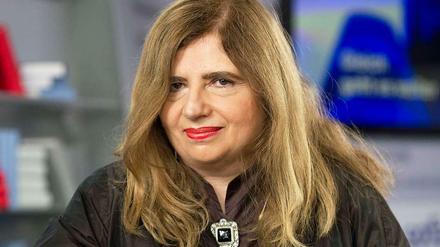 Die Schriftstellerin Sybille Lewitscharoff, 60. 