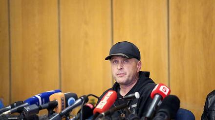 Wjatsacheslaw Ponomarjow, er nennt sich Bürgermeister von Slawjansk.
