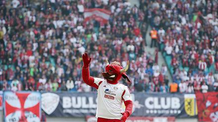 Die Roten Bullen wollen in die Zweite Bundesliga, muss dafür aber nicht nur sportliche Hürden überwinden.