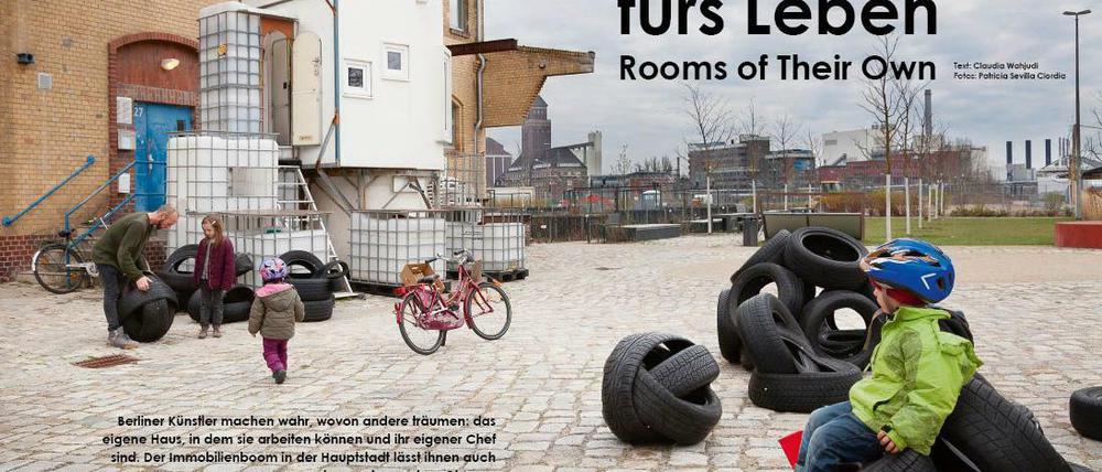 Die Reportage über Künstlerateliers in Berlin finden Sie im Magazin "Kunst in Berlin".