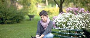 Angelika Klüssendorf: Schreibpause im Garten. 