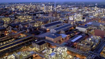BASF spürt das geringer Gashandelsgeschäft.