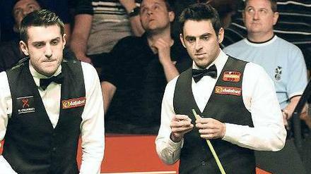 Selby (l.) und O’Sullivan. 