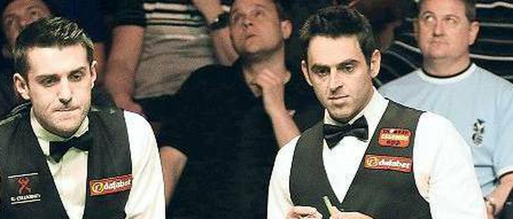 Selby (l.) und O’Sullivan. 