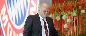 Auf Wiedersehen? Uli Hoeneß bei seiner vorerst letzten Mitgliederversammlung des FC Bayern München.