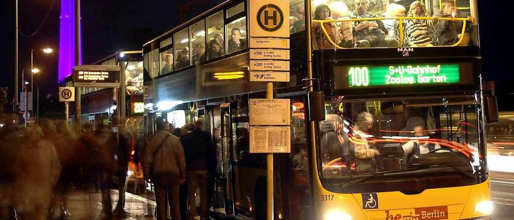 Noch mit Dieselantrieb. Metrobusse gibt es, Expressbusse auch - und demnächst auch E-Busse.