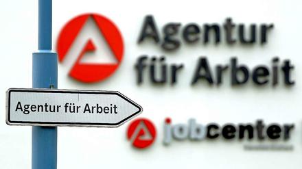 Weniger Arbeit haben die Arbeitsagenturen: Vor allem wegen des milden Winters. 