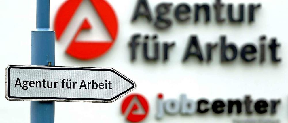 Weniger Arbeit haben die Arbeitsagenturen: Vor allem wegen des milden Winters.