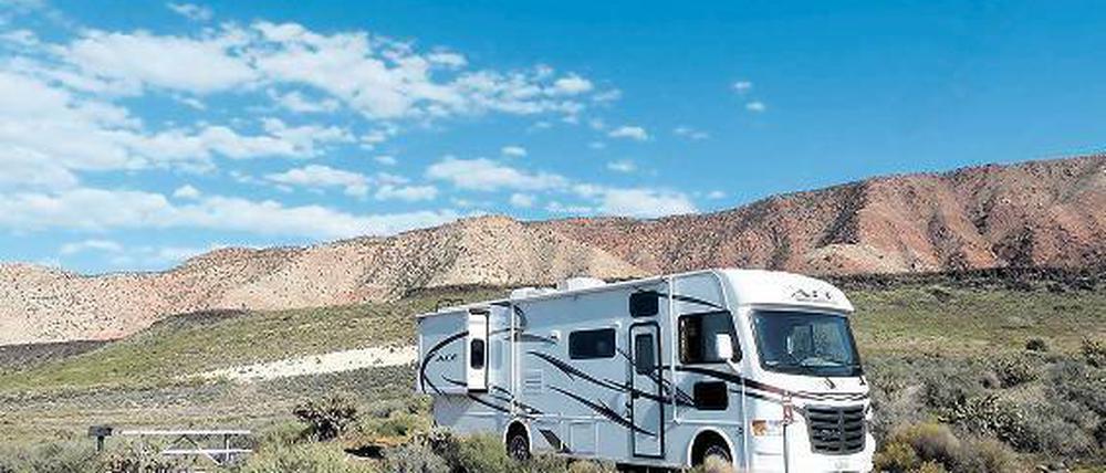 USA-Tour. Junge nutzen die Flexibilität eines Campers, Ältere reisen gern im Bus.
