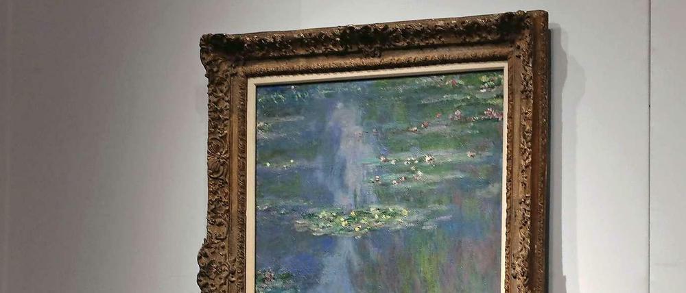 Das Bild „Nymphéas“ des französischen Impressionisten Claude Monet wurde in New York für 27 Millionen Dollar versteigert.