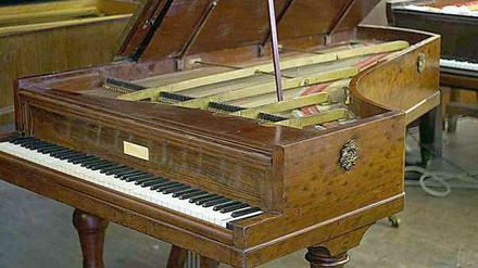 Ein Pleyel-Hammerklavier aus der Werkstatt von Christoph Schreiber.