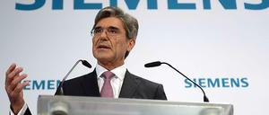 Vergangenheit und Zukunft. Siemens-Konzernchef Joe Kaeser gibt heute bekannt, wohin der Konzern in Zukunft steuert