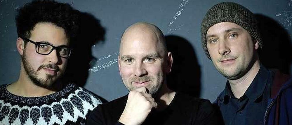 Nabil Atassi, Sebastian Studnitzky und Florian Burger spielen bei XJazz.