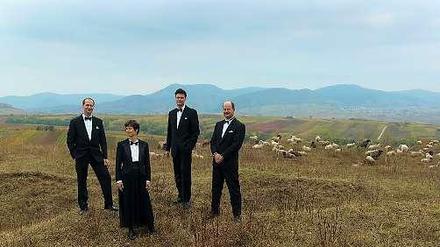 Das Mandelring Quartett stammt aus Neustadt an der Weinstraße.