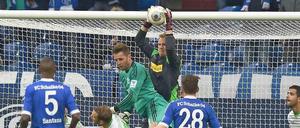 Torhüter Marc-André ter Stegen beim Spiel zwischen Borussia Mönchengladbach und Schalke 04.