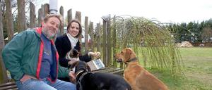 Jerzy Zmijewski und seine Tochter Olga haben den Bauernhof zur Pension umgebaut