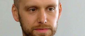 Philosophiestudium in München, Literaturstudium in der Schweiz. Der 1978 geborene Heinz Helle bei seinem Auftritt in Klagenfurt anlässlich des Bachmann-Wettbewerbs 2013.