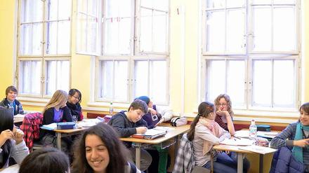 Das Friedrichshainer Andreas-Gymnasium gehört zu den Schulen, die mit ihrem Inspektionsbericht glänzen können.