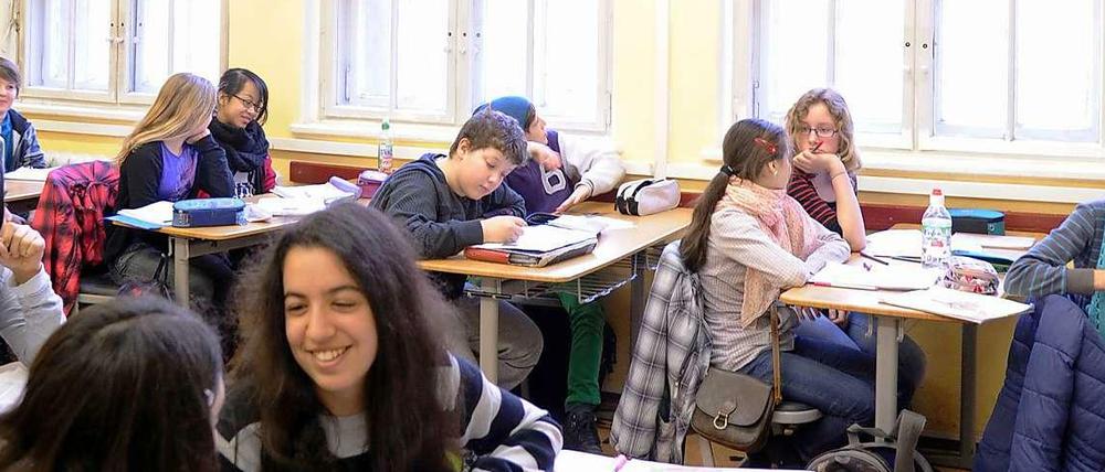 Das Friedrichshainer Andreas-Gymnasium gehört zu den Schulen, die mit ihrem Inspektionsbericht glänzen können.